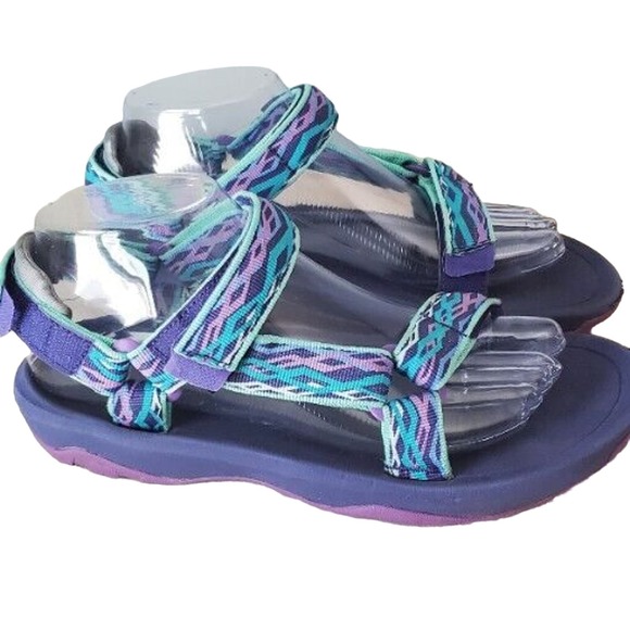 Teva Shoes - Teva Big Kid 5 Womens 7 Y Hurricane XLT 2 Sport Sandal Delmar Sea Glass Purple
